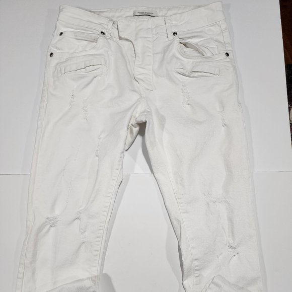 Pierre Balmain White Jeans